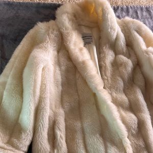 Scandinavian faux fur & leather